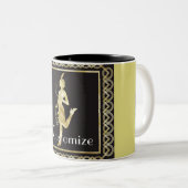 1920年代フラッパーガールサンダーコーブ ツートーンマグカップ (正面右)