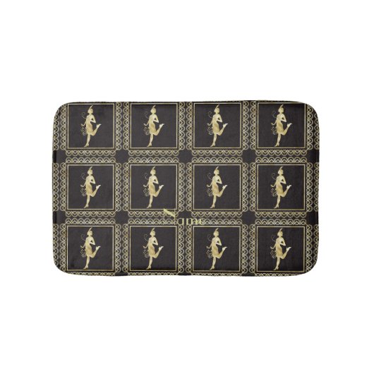 1920年代フラッパーガールサンダーコーブ バスマット (正面)