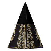 1920年代フラッパーガールサンダーコーブ  パーティーハット (裏面)