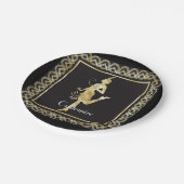 1920年代フラッパーガールサンダーコーブ ペーパープレート (アングル)