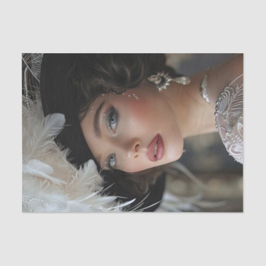 1920年代フラッパー女子2 薄葉紙 (正面)