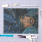 1920年代フラッパー女子6 薄葉紙 (クラフト)