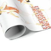 1920年代フラッパー・クリスマス ラッピングペーパー (ロールコーナー)