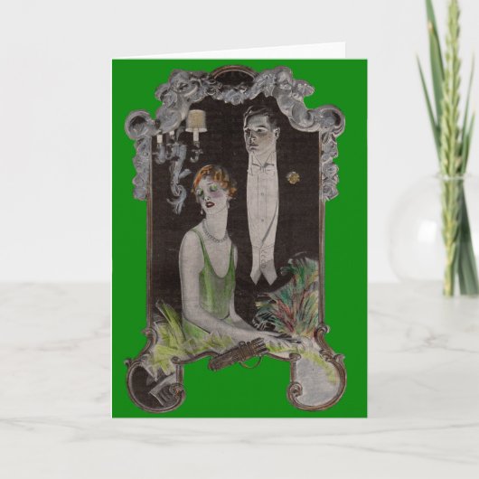 1920年代ライエンデッカーのアローシャツ カード (正面)