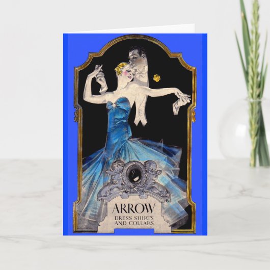 1920年代ライエンデッカー矢印シャツ第1位 カード (正面)