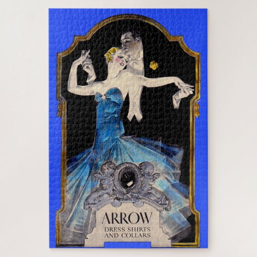 1920年代ライエンデッカー矢印シャツ第1位 ジグソーパズル (縦)