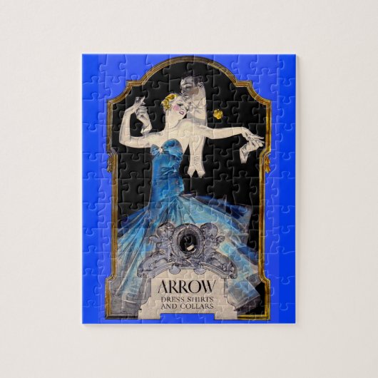 1920年代ライエンデッカー矢印シャツ第1位 ジグソーパズル (縦)