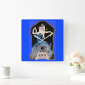 1920年代ライエンデッカー矢印シャツ第1位 スクエア壁時計 (ホーム)