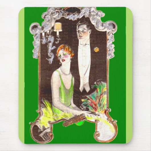 1920年代ライエンデッカー矢印シャツ第2位 マウスパッド (正面)