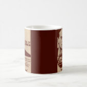 1920年代ラッキーストライク – 刺激に注意 コーヒーマグカップ (中央)