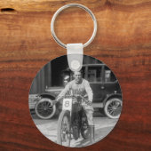 1920年代レーシングバイク キーホルダー (正面)
