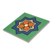 1920年代ヴィンテージマリブポテリーズデザイン タイル (側面)