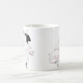 1920年代新郎新婦 コーヒーマグカップ (中央)