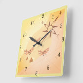 1920年代砂漠の飛行時計 スクエア壁時計 (傾斜)