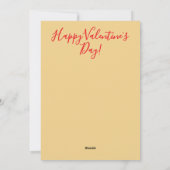 1920年代風 ヴァレンタインカード シーズンカード (裏面)