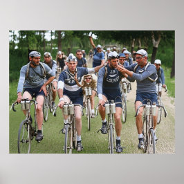 1920年代 ツアー・ド・フランスの親密な肖像 ポスター