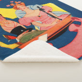 1920年代Knickerbocker劇場プレイビルカバープリント シェルパブランケット (3/4)