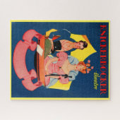 1920年代Knickerbocker劇場プレイビルカバー ジグソーパズル (横)