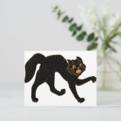 1920年怖い黒猫 ポストカード (スタンド正面)