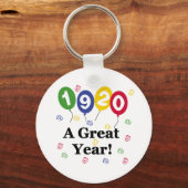 1920年素晴らし誕生日 キーホルダー (正面)