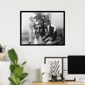 1920年議事堂の上の自由像 ポスター (ホームオフィス)