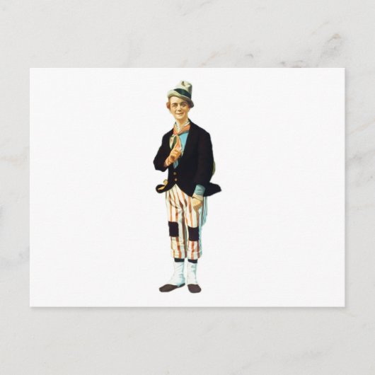 1920年静か出演者 ポストカード (正面)