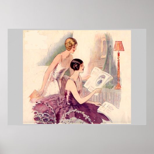 1920年頃のデビュー作ヴィンテージポスター ポスター (正面)