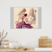 1920年頃のデビュー作ヴィンテージポスター ポスター (キッチン)