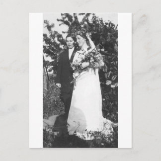1920年頃のレズビアン結婚式 ポストカード
