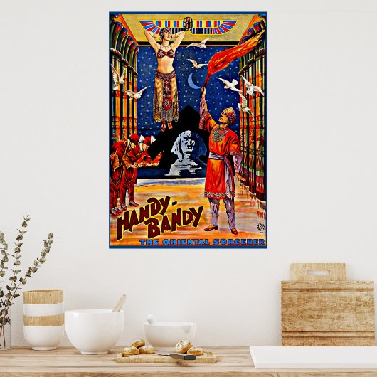 1920年頃ハンディ・バンディ・マジシャンのポスター ポスター (キッチン)