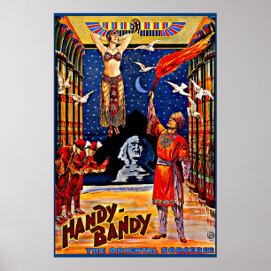 1920年頃ハンディ・バンディ・マジシャンのポスター ポスター