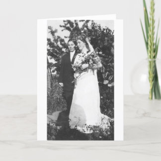 1920年頃レズビアンの結婚式 カード