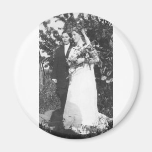 1920年頃レズビアンの結婚式 マグネット