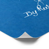 1920年飛んでいる機械飛行機特許スケッチ ポスター (角)