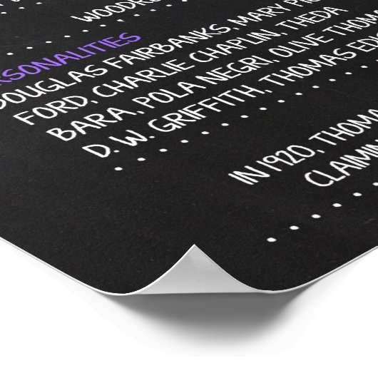 1920生まれ年誕生会署名 ポスター (角)