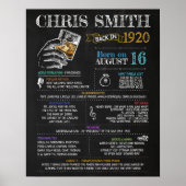 1920生まれ年誕生会署名 ポスター (正面)