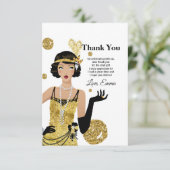 1920년대 플래퍼 소녀 개츠비 , 아르 데코 招待状 (スタンド正面)