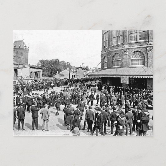 1920 Ebbetsフィールドポストカード ポストカード (正面)