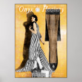 1920 Hosiery Ad - Cute and Artistic ポスター (正面)