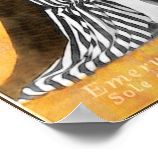 1920 Hosiery Ad - Cute and Artistic ポスター (角)