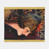 1920 Photoplay誌カバー フリースブランケット (正面(横))