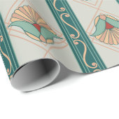 1920sアールデコストライプ ラッピングペーパー (ロールコーナー)