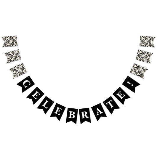 1920sアールデコファンヴィンテージスタイル祝! バンティングフラッグ (全)