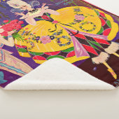 1920sニューヨーク海馬プログラムカバープリント シェルパブランケット (3/4)