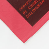 1920sニューヨーク海馬プログラムカバープリント フリースブランケット (角)