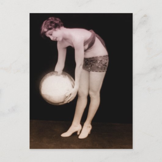 1920sファッション ポストカード (正面)