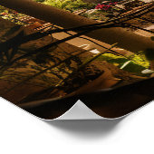 1920sマイアミスペインのヴィラコートヤード – ウルトラワイド ポスター (角)