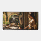 1920sマイアミスペインのヴィラコートヤード デスクマット (正面)