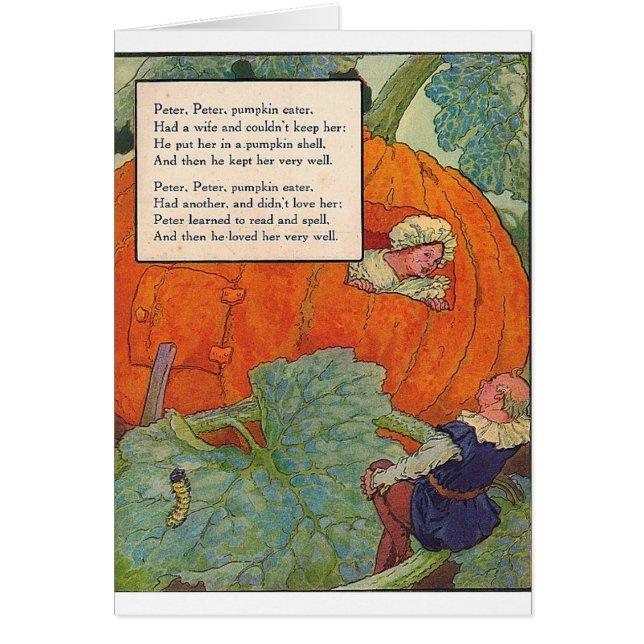 1920sマザーグース – Peter Pumpkin Eater (正面)