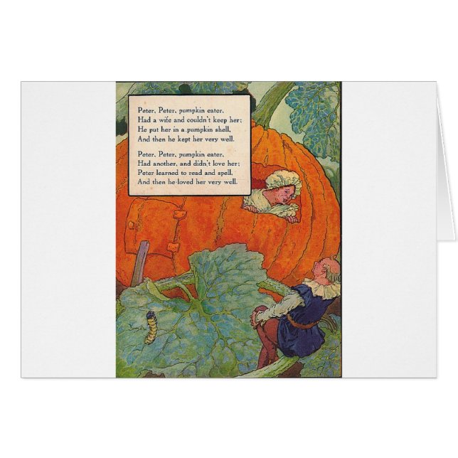 1920sマザーグース – Peter Pumpkin Eater (正面横)